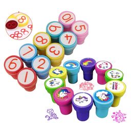 FunBlast Self Ink Cartoon Stamper Pack of 20 - (Color and Design Will Vary)-image-29