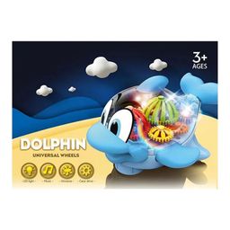 AKN TOYS Musical Gear Dolphin Toy for Kids with Flashing Lights & 360 Rotation (Colour May Vary)-84