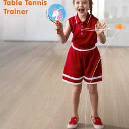 Table Tennis Trainer Wooden - Multicolour-26