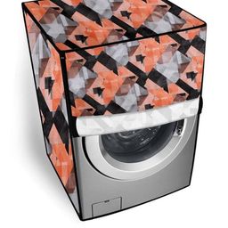 The Furnishing Tree Orange Plastic Washing Machine Cover-image-71