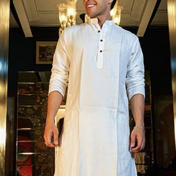 Shasak Men Floral Kurta-image-38