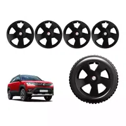 Auto Pearl ScBK03 R16 Press Type Wheel Hubcap with Retention Ring 16 inch for Maruti Suzuki Vitara Brezza LXI Petrol (Pack of 4 Pcs)-image-94