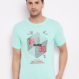 LYCOS Men Printed Applique T-shirt-image-24