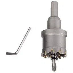 FLAMINGO ENTERPRISE Heavy-Duty Carbide Hole Saw Cutter Kit TCT & SS 32 mm Masonry Bits Type, FM-207-11