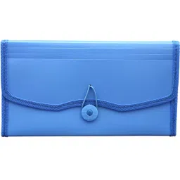 Solo EX 701 Expanding Cheque Case (Elastic) 12 Section (Blue)-48