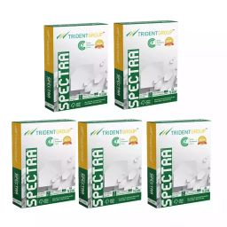 Trident Spectra 75 GSM A4 Size Multipurpose Copier Paper 500 Sheets, White (Pack of 5 Ream)-image-11