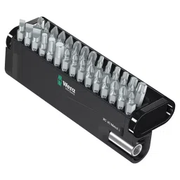 WERA BIT-CHECK SET W/UNIVERSAL HOLDER, 31PC, 05057434001-59