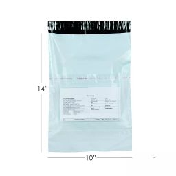 Jflexy (10X14+2 inch) 51 Micron With Pod Plain Packaging Courier Bag Pack of 1000-image-80