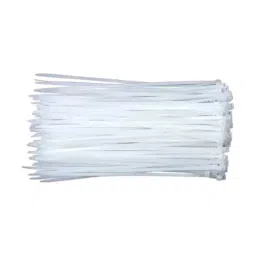 GENERIC 254 mm Nylon Zip Locking Cable Ties White (Pack of 100 Pcs)-picture-38