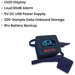 Systems Tech Temperature & Humidity Sensor -40°C to 125°C, TS-201 image 3