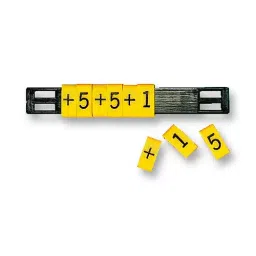 MULTICOMP PRO Clip On Wire Markers / Tie On Wire Markers CABLE MARKER, OVAL, O, REEL500, FM1(O) (Pack of 500)-picture-13