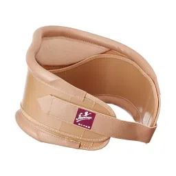 Flamingo S Size Beige Color Moderate Support Cervical Collar with Neck Support OC 2190-7