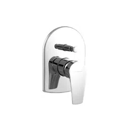 Parryware Primo Bottom Lever 2 Way Diverter with Concealed Chrome, G3285A1+G4887A1 (Pack of 2 Piece) image 2