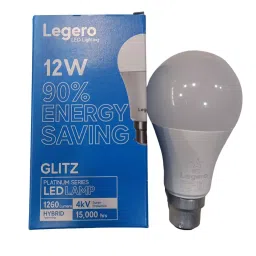 Legero 12 W White 6500k LED BULB for Home, Office-35