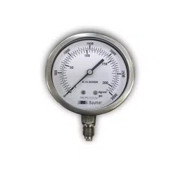 Baumer 100 mm 0-7 kg/cm2 Pressure Gauge BV-F2-3BM-BOTTOM-7KG-75