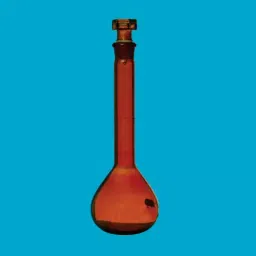 Omsons Germany 25 ml Amber Class A Volumetric Flask with NABL 59/6 image 3