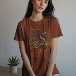 GRACE & JACK Graphic Printed Round Neck Short Sleeves Regular Fit Casual T-Shirt-image-21