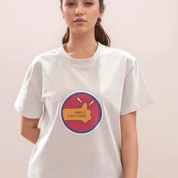 Zink London Women Printed T-shirt-image-63