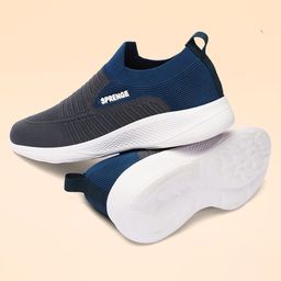 SPRENGE Men Woven Design Sneakers-22