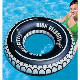 Sanjary Inflatable Swim safety Ring For kids size 80 -Color & Design May Vary-10