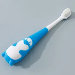 fab n funky Tooth Brush with Ultra Soft Bristles Seal Fish Design - Blue-picture-18