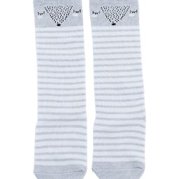 SYGA Cotton Printed Socks - Grey-image-95