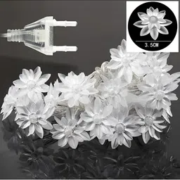 XERGY Yellow Flower Shaped  LED String Lights image 5