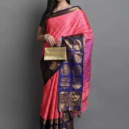 DIVASTRI Woven Design Zari Saree-picture-8