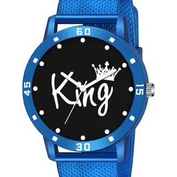 Gopal Shopcart Unisex Printed Dial Analogue Watch S Kata King Blue Aeviyo Case S-58