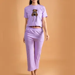 Belfry Embroidered T-Shirt With Trousers Co-Ords-image-33