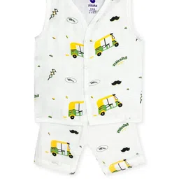 ZIZUKA Unisex Kids Printed Shorts-image-1