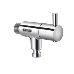 Sanjay Chilly Angle Valve Stainless Steel Silver 304.8 mm Spout Reach, SC-TWM-08-picture-44