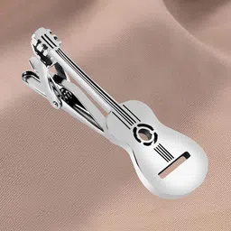 Curren Men Guitar Shaped Statement Tie Pin-image-94