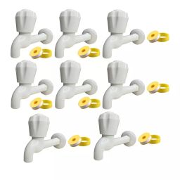 Fastgear Bib Cock PVC Chrome Finish White, FG2388 ( Pack of 8)-image-59
