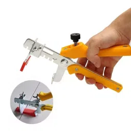 TileMaster Tile Leveling Plier Stainless Steel & Plastic Yellow 20 cm Length, TM-229-18
