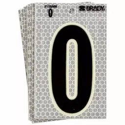 BRADY Number Label 5 inch Character Height Archivo Narrow Font, 14R172 (Pack of 10 Pcs)-image-61