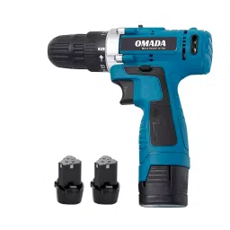 Omada 10 mm Portable Cordless Drill Set 12 V 1850 RPM, OMD-DF-330-10