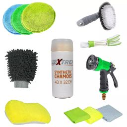 Allextreme Car Cleaning Kit Wash Set for Interior and Exterior, EXFLD10 (Pack of 9)-image-24