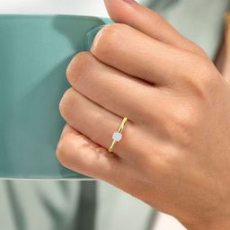 KISNA DIAMOND AND GOLD JEWELLERY Women 14KT Finger Ring Diamond  0.05 CT-image-63