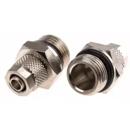 RS PRO Straight Threaded Adaptor G 3/8 Male to Push In 8 mm Threaded-to-Tube, 2993976-image-69