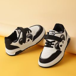 Truffle Collection Kids PU Round Toe Sneakers-39