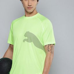 Puma Train All Day Brand Logo Printed Raglan Sleeves dryCELL Training T-shirt-image-84
