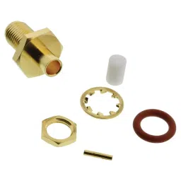 AMPHENOL RF RF Connectors RF COAXIAL, SMA, BULKHEAD JACK, 50 OHM, SOLDER, 132106-image-37