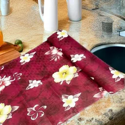 REVEXO Pink & White Printed Water-Resistant Shelf Liner-image-95