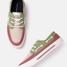 Tommy Hilfiger Men Colourblocked Boat Shoes-picture-18