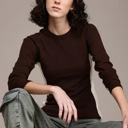 The Roadster Lifestyle Co. Women Acrylic Pullover-picture-35