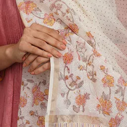 JAYPORE Printed Block Print Dupatta image 2