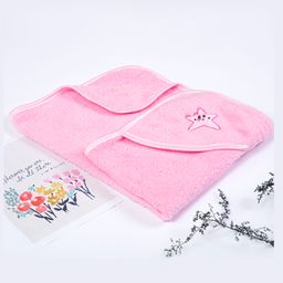 BABYZONE Super Soft Mild Winter Hooded Blanket - Pink-image-55