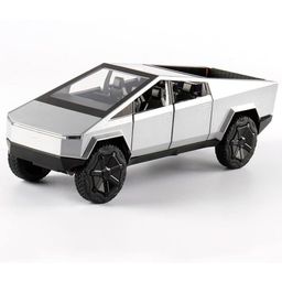 AKN TOYS Pickup Truck Model Alloy Simulation Sound And Light Pull Back Vehicle 1/28 Diecast Model Cars Toys-(COLOR MAY VARY )-83