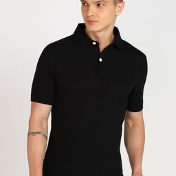 SHARKTRIBE Men Polo Collar Pockets T-shirt-image-1